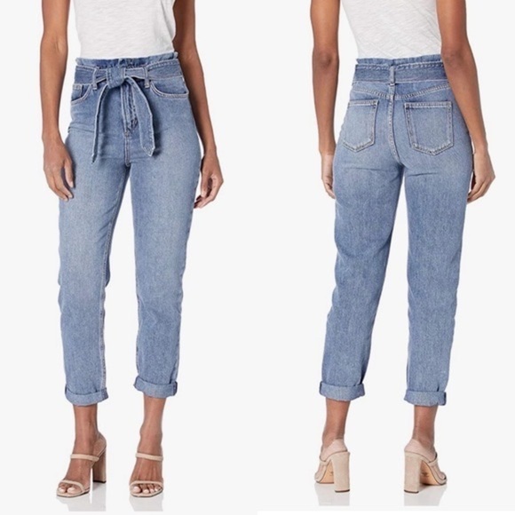 JOE’S The Brinkley high rise paperbag boho belted jeans NWT - Picture 2 of 7
